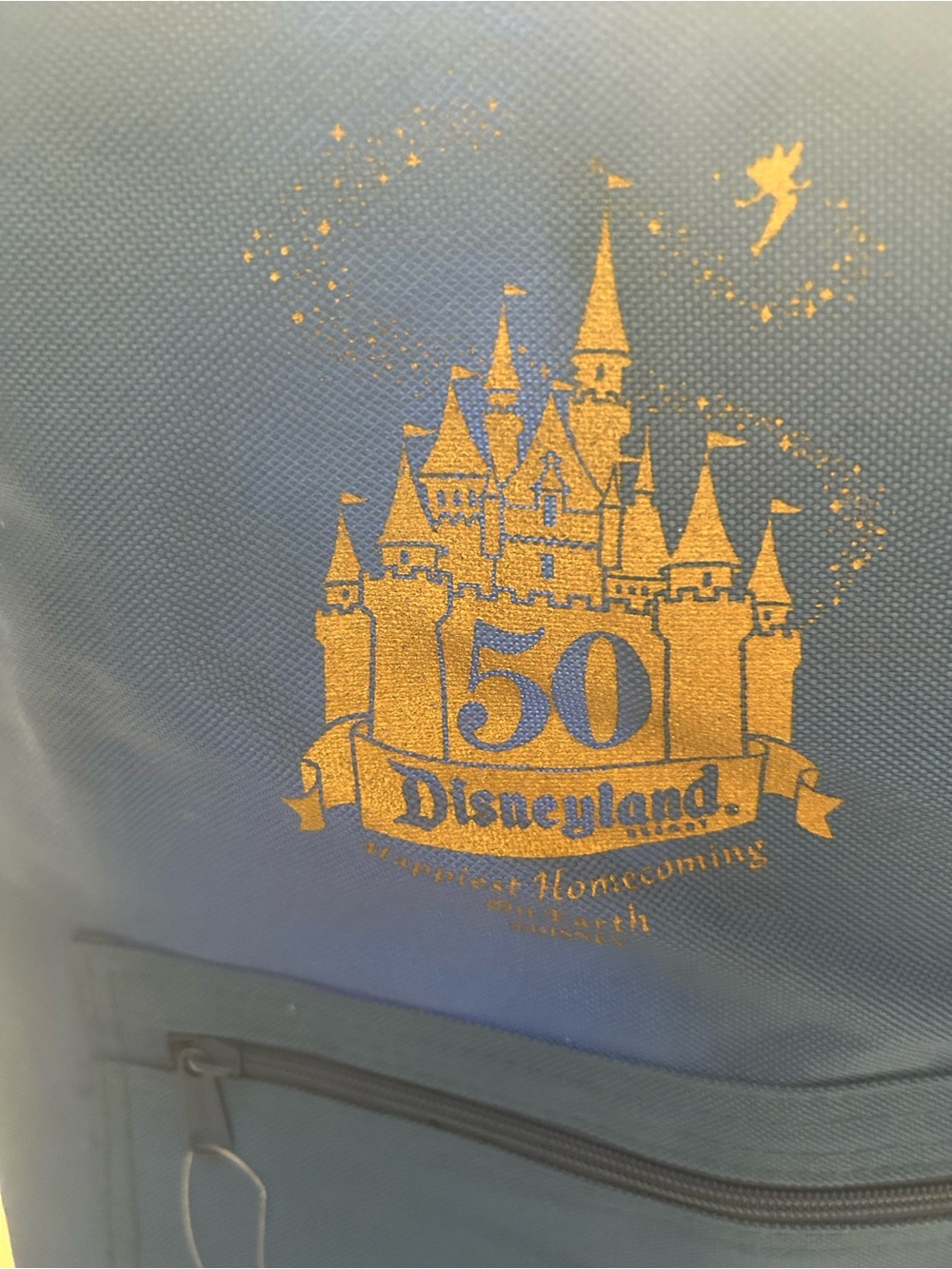 Disneyland 50th Anniversary Drawstring Bag